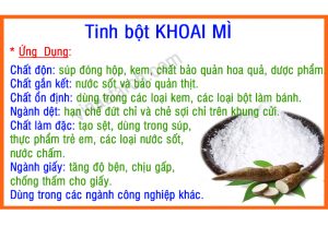 Tinh bột khoai mì